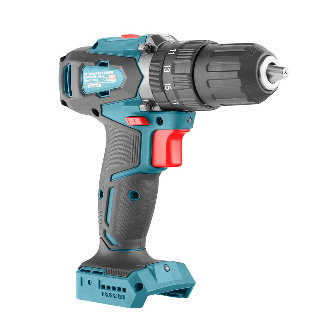 RONIX 20V Brushless Hammer Drill (with 2 20V 2.0Ah Battery and One 20V 2.2A Fast Charger)8900