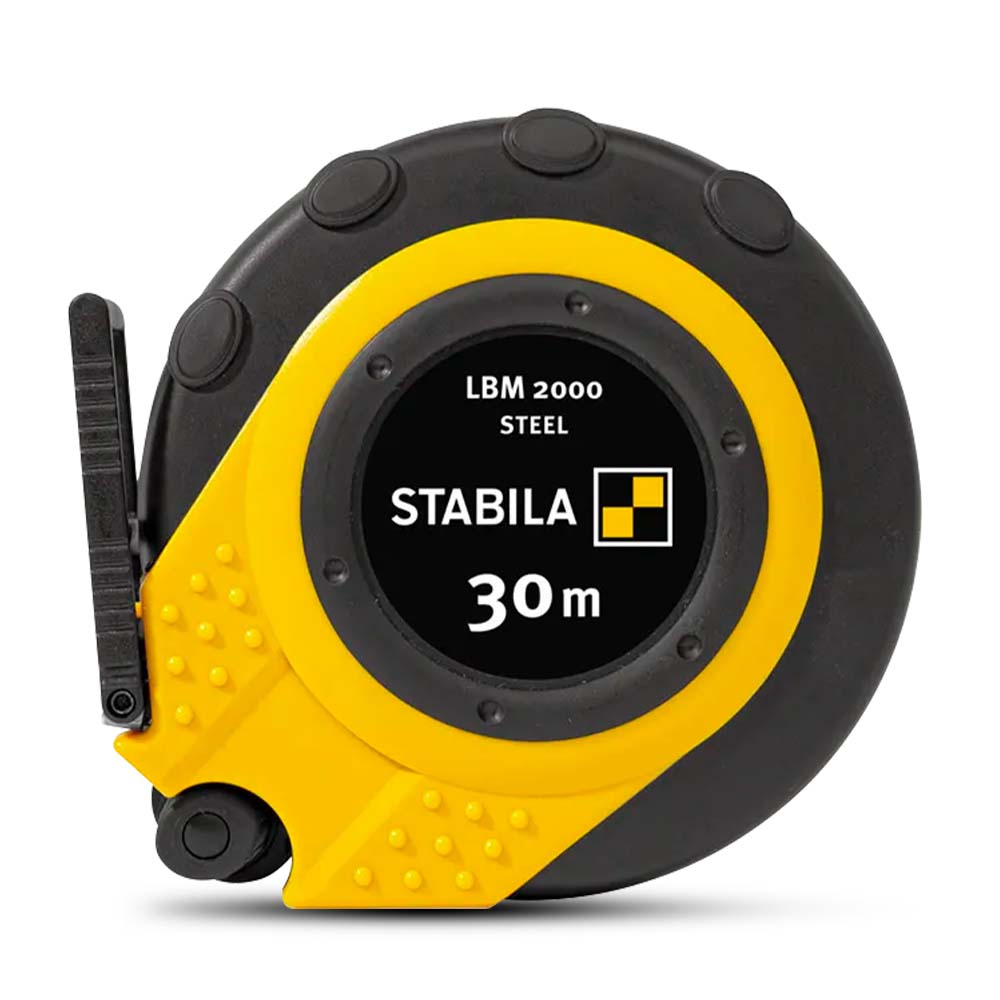 STABILA 30m Steel ClosedCase Corrosion Proof Measurement Tape Metric Scale LBM 2000 19661