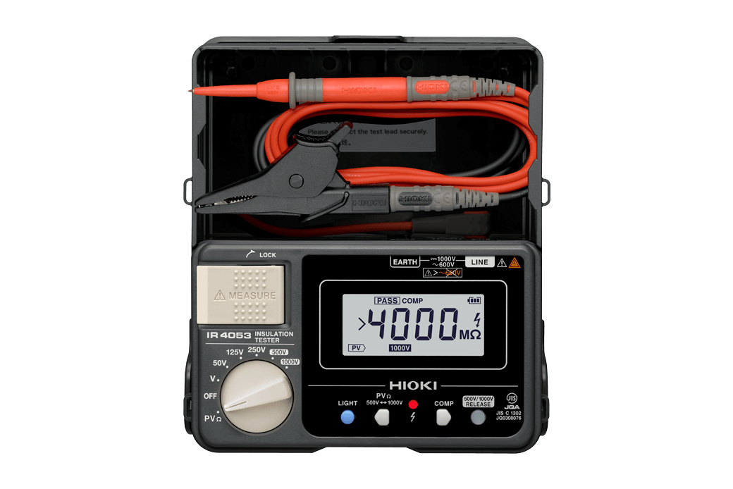 Hioki 1000V PV Insulation Tester IR4053