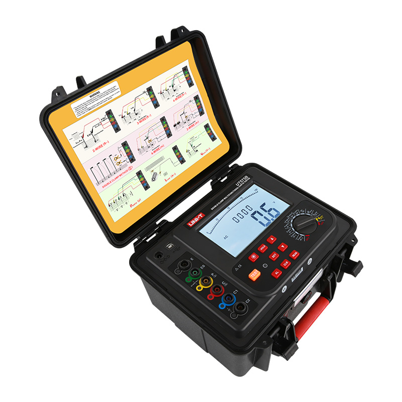UT575B Soil resistivity meter double-clamp multifunctional earth tester Uni-t