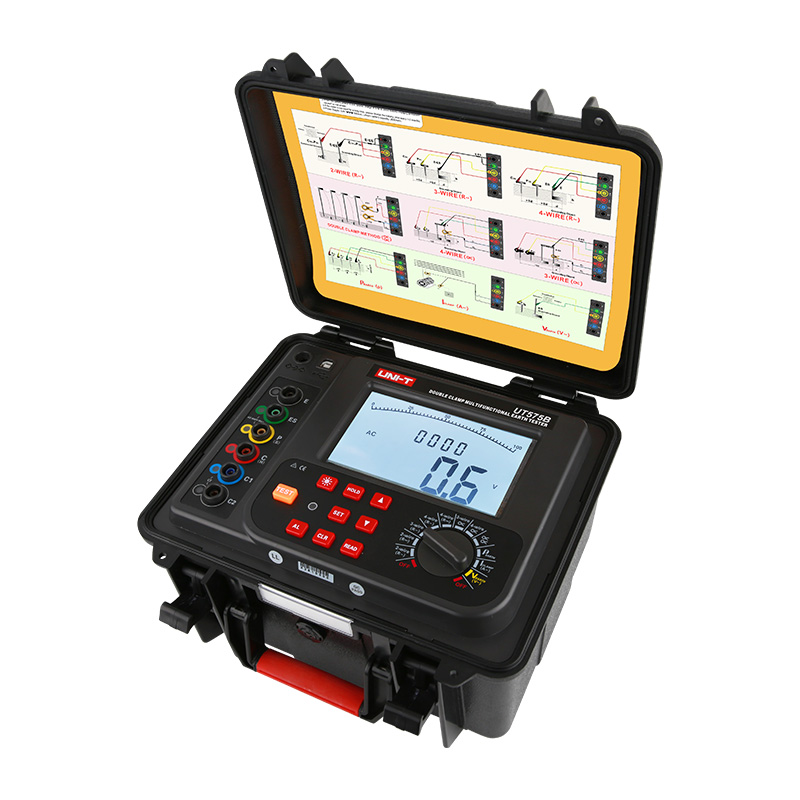 UT575B Soil resistivity meter double-clamp multifunctional earth tester Uni-t