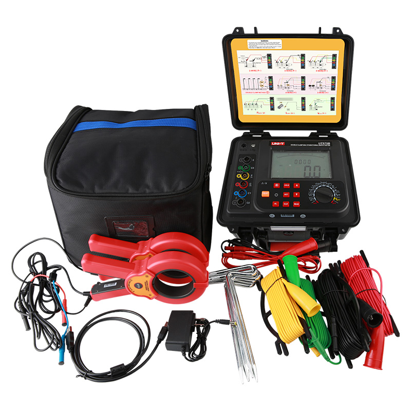 UT575B Soil resistivity meter double-clamp multifunctional earth tester Uni-t