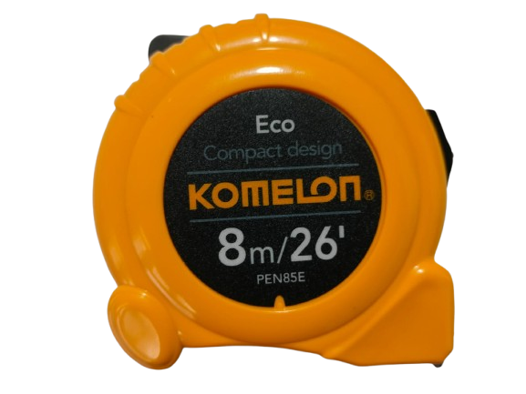 Komelon Unigrip Flx Measuring Tape 8m Steel Survey Tape