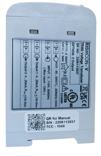 Rishabh Con V Voltage Transducer
