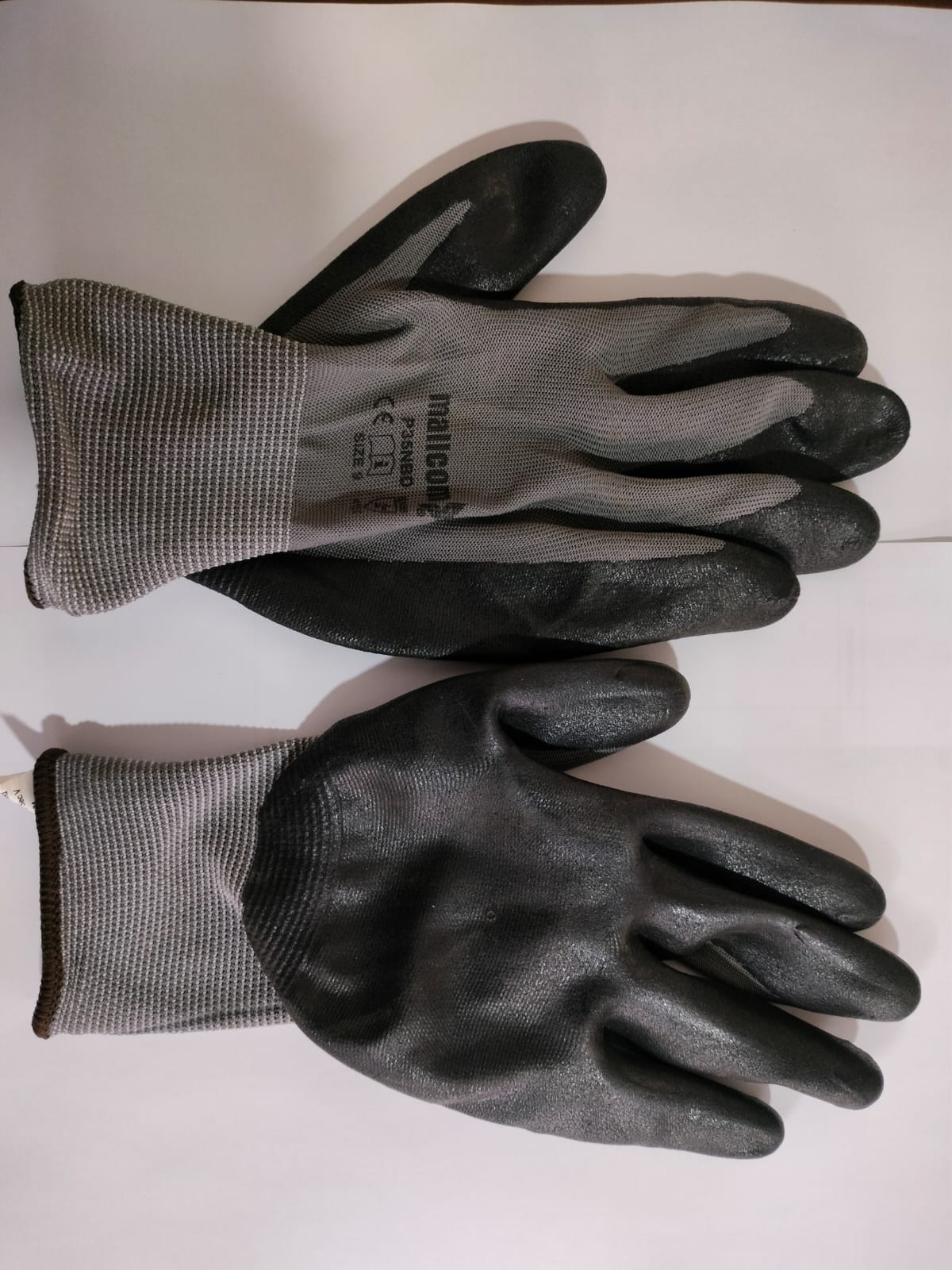 mallcom protective Waterproof nilon gloves P35NBD black